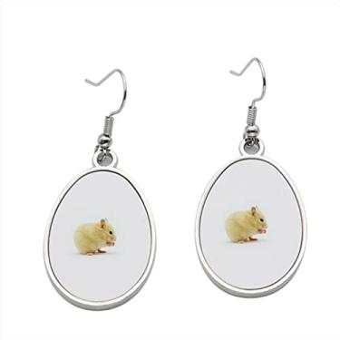 Imagem de Brinco de hamster – Brincos pendurados para meninas – Presente de festa de aniversário dos namorados