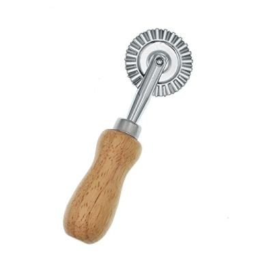 Imagem de Cortador de roda de pastelaria de 4 cm, utensílio de cozinha possui roda de crimpagem de ravioli para uso doméstico e cozinha