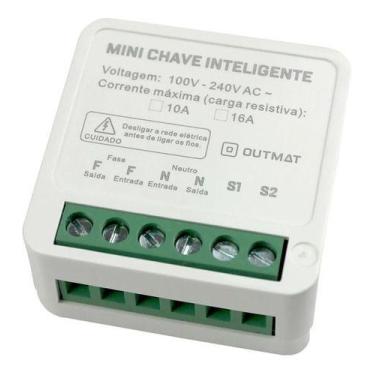 Imagem de Smart Switch Mini Interruptor Inteligente Casa Wifi Tuya 16A