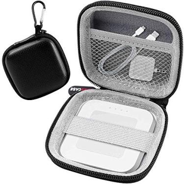 Imagem de COMECASE Capa para leitor de cartão com chip, suporte rígido para bolsa de transporte compatível com leitor quadrado A-SKU-0485 sem contato com cabo de carregamento USB para cartões com chip EMV/Apple