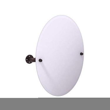 Imagem de Allied Brass P-350-TM91-ABZ Pipeline Collection Espelho de parede oval sem moldura Bronze antigo