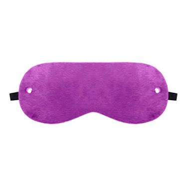 Imagem de DOMINATRIXXX Venda Tapa Olhos Em Pelúcia COR Roxo REF:DX419