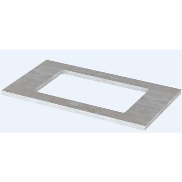 Imagem de Tampo para Balcão 80cm Cooktop Americana Estrutura em MDF 15mm Henn - Calcare