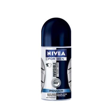 Imagem de Desodorante Rollon Nivea Invisible Black & White Power 50ml