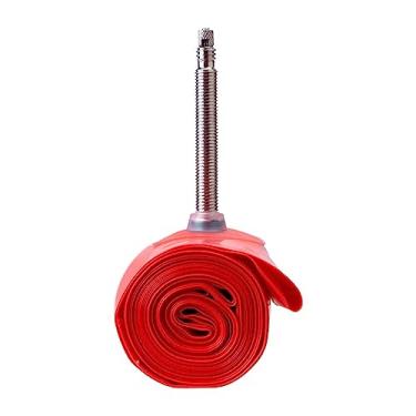 Imagem de Vaveren Tubo interno de bicicleta Tubo interno de bicicleta Pneus de bicicleta Premium durável TPU Tubo de bicicleta leve Tubo de bicicleta para adultos, 27,5 x 1,9 ou 2,6 pol. 48 L