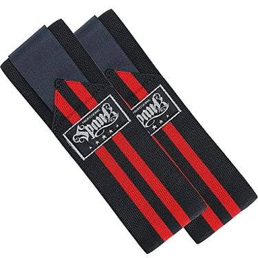 Imagem de Faixa Elástica Pra Joelho De Alta Compressão Spank