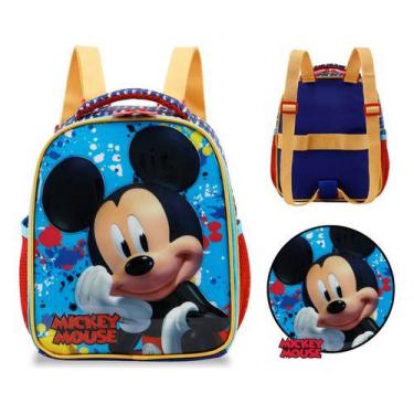 Imagem de Lancheira Infantil Escolar Mickey Mouse Disney - Xeryus Imp.Distrib. D