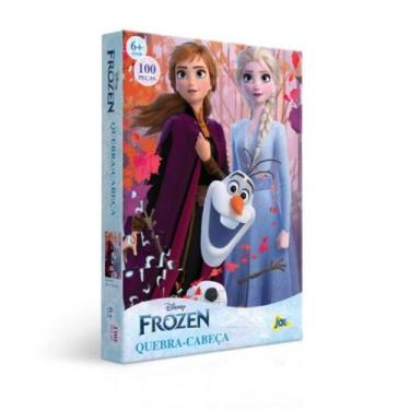 Imagem de Quebra-Cabeça Encapado Frozen 100 Peças - Toyster