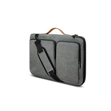 Imagem de Bolsa Executiva Para Notebook Impermeavel Cinza Escuro
