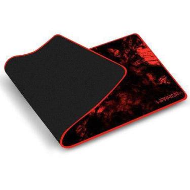 Imagem de Mouse Pad Multilaser Warrior Para Teclado E Mouse Vermelho Ac301