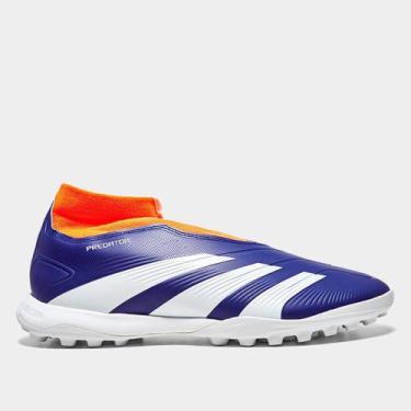 Imagem de Chuteira Society Adidas Predator 24 League Sem Cadarço Unissex