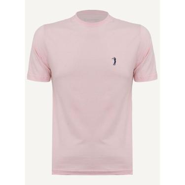 Imagem de Camiseta Aleatory Básica Classic Rosa Claro-Masculino