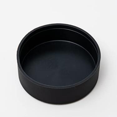 Imagem de Thermalyfe Manga de bota de silicone perfil baixo para garrafas e copos Yeti Rambler (preto, 1,020 g)