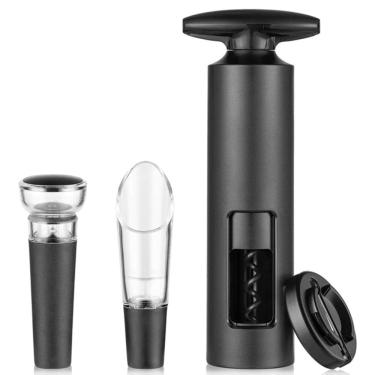 Imagem de Kit Saca-Rolhas Abridor de Vinho Com 4 Peças - Mimo Style