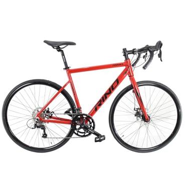 Imagem de Bicicleta Aro 700 Rino Speed Gaya Aluminio 2x9v Disco (Vermelho Ferrari, 51)