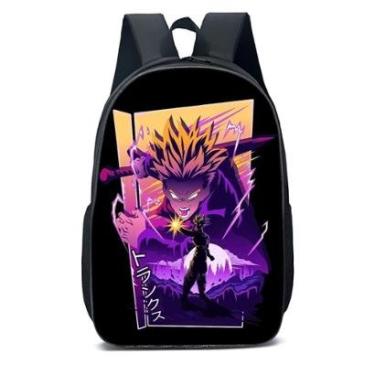 Imagem de MOCHILA ESCOLA INFANTIL JUVENIL ANIME MENINOS LUTANDO-Unissex