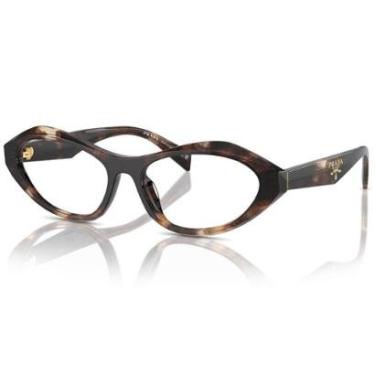 Imagem de Óculos de Grau Prada Signature Tartaruga PRA21V 14P1O1-55-Feminino