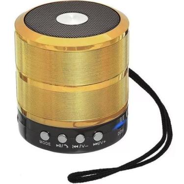 Imagem de Mini Caixinha De Som Bluetooth Ws-887 Sem Fio Portátil - Tesla Store