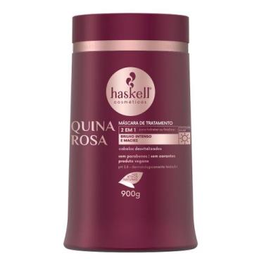 Imagem de Máscara Quina Rosa Brilho Intenso e Maciez Haskell 900g - Haskell Cosm
