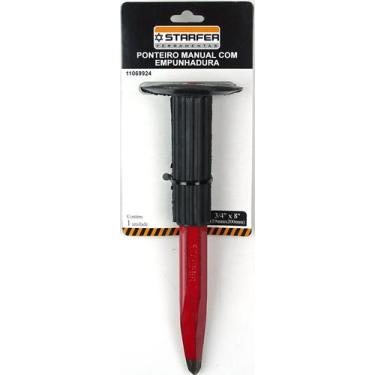 Imagem de Ponteiro Manual C/ Empunhadura 3/4"x8" Starfer 19mm X 200mm