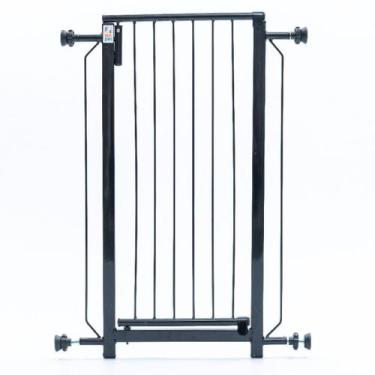 Imagem de Grade Proteção Portãozinho Porta Studio Flat Vão 60cm Preto Reforçado 