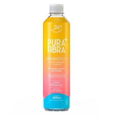 Imagem de Bebida Prebiótica de Pêssego Pura Fibra 400ml