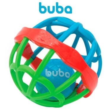 Imagem de Chocalho Baby Ball Colorido Divertido Infantil Livre Bpa - Buba