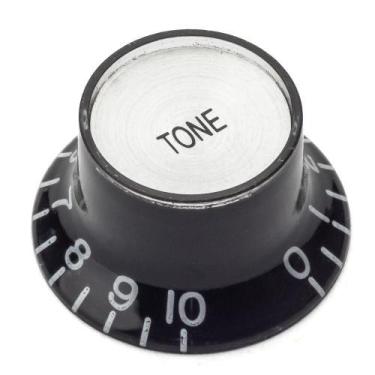 Imagem de Knob Plástico Instrumentos (3 Peças) Spirit KSG-TON-BKCR - Spirit guit