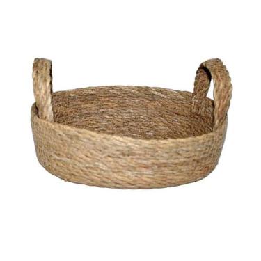 Imagem de Cesta L'Hermitage Terra Com Alça Em Fibra Natural - 28434 