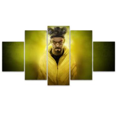 Imagem de Quadro Decorativo em Mosaico MDF Breaking Bad 115x60cm - Império da Im
