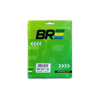 Imagem de Corda de Tênis BR Pro String Natural Gut 1,35 mm - 2 un 6m