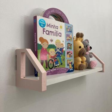 Imagem de Prateleira geométrica colorida quarto decoração infantil 60 - Souvenir