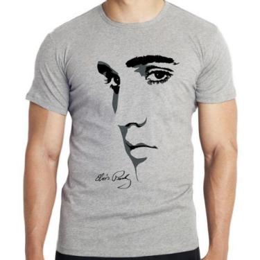 Imagem de Camiseta Elvis Presley Rei do Rock Blusa criança infantil juvenil adul