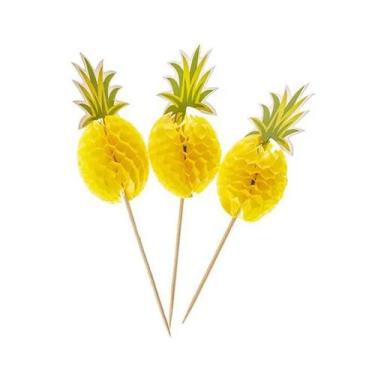 Imagem de Palito Decorativo - Abacaxi - 6UN - ArtLille