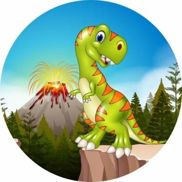 Imagem de Painel Festa Sublimado C/ Elástico 1,50m Dinossauro - Fadrix