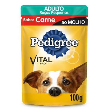Imagem de Imagem 1 de 1 de Alimento Pedigree Ao Molho Razas Pequeñas para cachor
