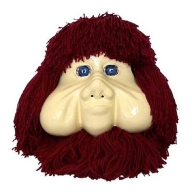 Imagem de Máscara Fofão,fibra,trenzinho Da Alegria,fibra,fantasia. - Palhaçaria 