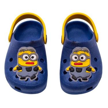 Imagem de Babuche Infantil Menino Croks infantil Menino Minions - RAE, 31/32