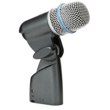 Imagem de Microfone Shure Beta 56A para Instrumentos Musicais - Cinza