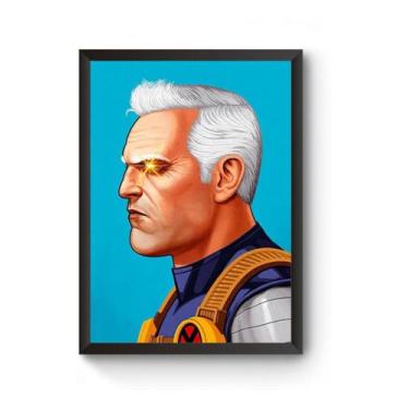 Imagem de Poster Moldurado X Men Cable - Fanarte