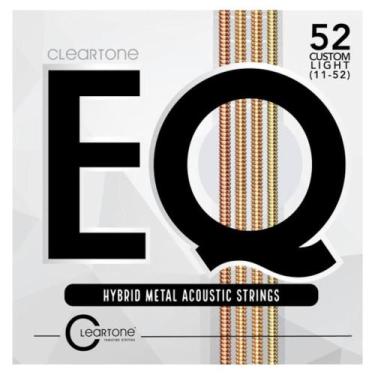 Imagem de Encordoamento Violão Cleartone Hybrid Metal Acoustic 11-52