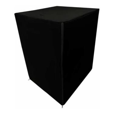 Imagem de Capa para secadora samsung 12kg impermeável - Capas Flex, PRETO