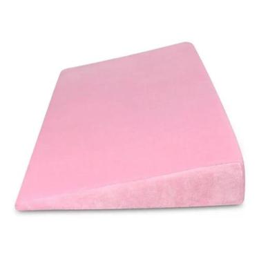 Imagem de Travesseiro Rn Anti Refluxo Rampa Bebê ROSA - CLICK TUDO
