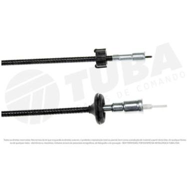 Imagem de Cabo de comando do velocímetro Chevrolet Monza 1988 a 1998 - TUBA