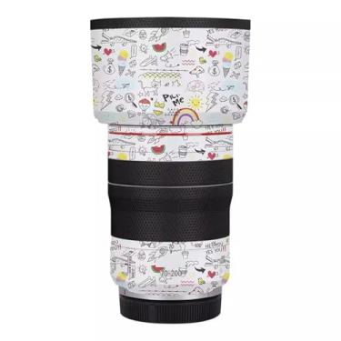 Imagem de Adesivo de corpo de lente de câmera para Canon RF 70-200 mm F4 L is USM Vinyl Wrap Film Skin Anti-Scratch Decorativo Decalque Protetor Casaco 70-200 4 (desenho animado)