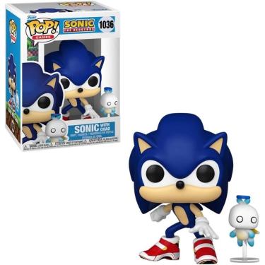 Imagem de Funko Pop! Games Sonic The Hedgehog Sonic With Hero Chao #1036