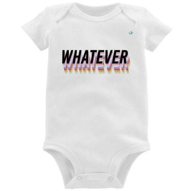 Imagem de Body Bebê Whatever - Foca na Moda, Branco, G
