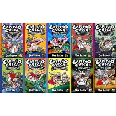 Imagem de Capitão Cueca Do Volume 3 Ao 12 - Dav Pilkey - COMPANHIA DAS LETRAS