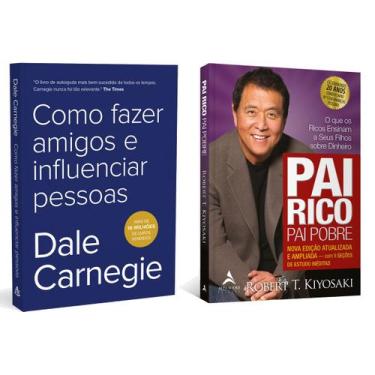 Imagem de Como fazer amigos e influenciar pessoas - Dale Carnegie + Pai Rico, Pa