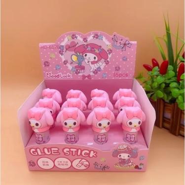 Imagem de Cola Bastão Branca Escolar 8g Goodluck 1 Unidade - Weibo Kwaii Anime Boneca Desenho Infantil Colorido